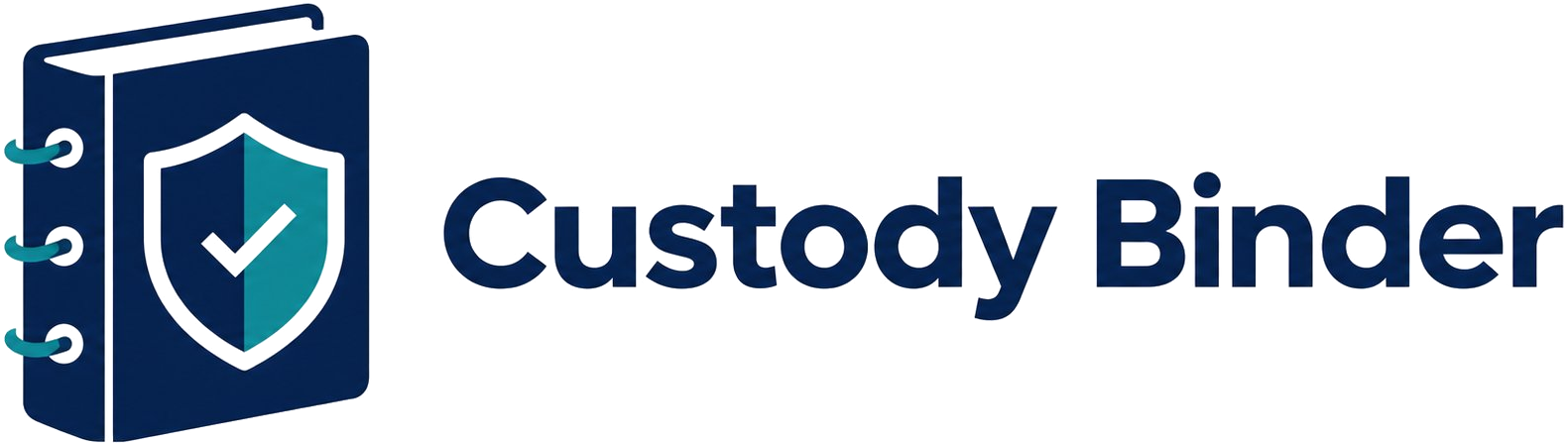 Custody Binder